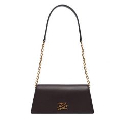 Torebka KARL LAGERFELD. Brązowe torebki do ręki damskie KARL LAGERFELD, bez wzorów, klasyczne, bez dodatków. Za 849.99 zł.