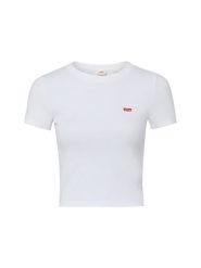 Levi's Koszulka Kobiety Bawełna biały, M. Białe t-shirty damskie Levi's, m, bez wzorów, z bawełny, bez kołnierzyka. Za 79.95 zł.