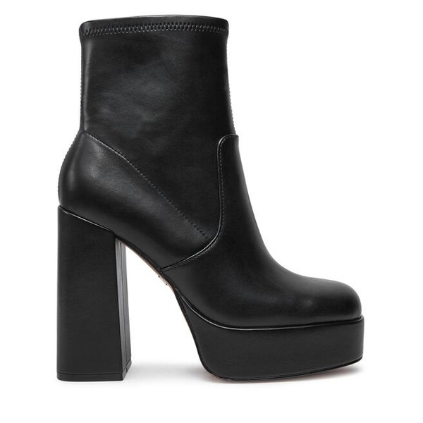Botki Aldo. Czarne botki damskie Aldo, bez obcasa, na słupku, bez zapięcia. Za 439.99 zł.