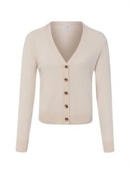 Marie Lund sweter z czystego kaszmiru Kobiety Kaszmir beżowy, XXL. Brązowe swetry damskie Marie Lund, xxl, bez wzorów, z kaszmiru, biznesowe, bez kołnierzyka, bez ramiączek, bez kaptura. Za 799.95 zł.