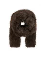 Guess Szalik AW5403 POL03 Brązowy. Brązowe rękawiczki damskie Guess, z aplikacjami, z materiału. Za 319.99 zł.