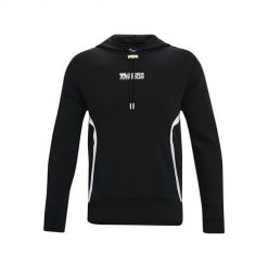 Bluzy sportowa męska Under Armour Summit Knit Hoodie. Czarne bluzy męskie Under Armour, m, bez wzorów, z kapturem. Za 549.00 zł.
