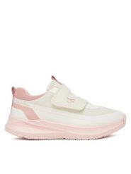 Calvin Klein Sneakersy Velcro V1A9-83230-1843A708 S Biały. Białe buty sportowe dziewczęce Calvin Klein, bez wzorów, z materiału, bez zapięcia. Za 399.99 zł.