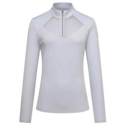 Damska techniczna koszulka jeździecka z długim rękawem Imperial Riding Gaby. Szare t-shirty damskie IMPERIAL RIDING, l, bez wzorów, bez kołnierzyka. Za 242.50 zł.