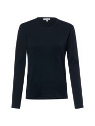 Marie Lund koszulka z długim rękawem Kobiety Bawełna (100%) niebieski, M. Niebieskie t-shirty damskie Marie Lund, m, bez wzorów, z bawełny, eleganckie, bez kołnierzyka. Za 149.95 zł.