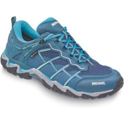 Buty sportowe damskie Meindl Houston Lady Gore-Tex. Niebieskie trekkingi damskie Meindl, do biegania, gore-tex. Za 739.90 zł.