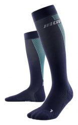 Skarpety kompresyjne damskie sportowe CEP Ultralight wysokie. Szare skarpety damskie CEP, bez wzorów, z elastanu. Za 199.00 zł.