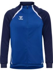 Bluza dresowa zapinana na zamek błyskawiczny Hummel Lead 2.0. Niebieskie bluzy damskie Hummel, xl, bez wzorów, z dresówki, bez kaptura. Za 286.00 zł.