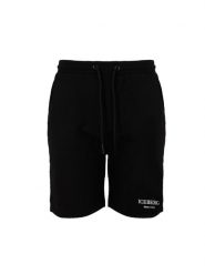 Iceberg Szorty | D0206300 | Mężczyzna | Czarny. Czarne szorty męskie Iceberg, m, bez wzorów, z bawełny. W wyprzedaży za 499.00 zł.