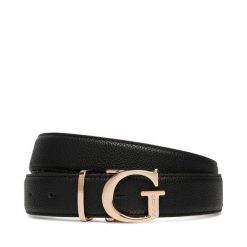 Pasek Guess. Czarne paski damskie Guess, z aplikacjami. Za 234.99 zł.