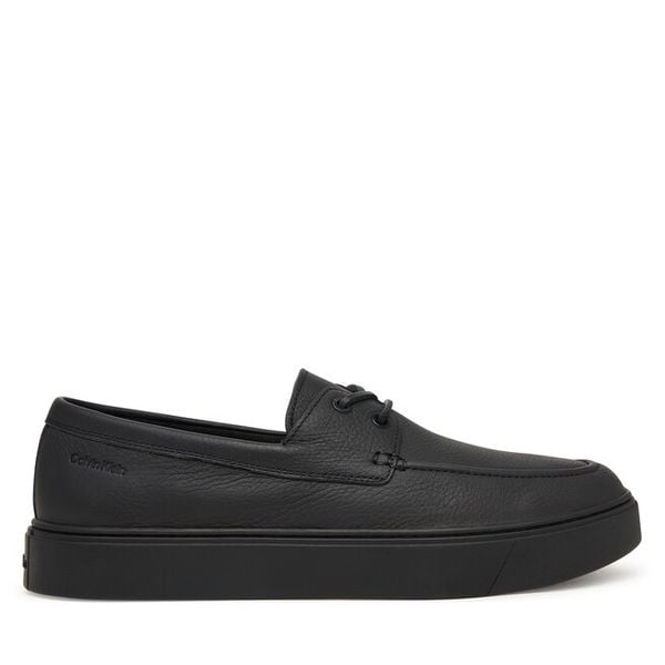 Półbuty Calvin Klein. Czarne półbuty na co dzień męskie Calvin Klein, bez zapięcia. Za 394.99 zł.