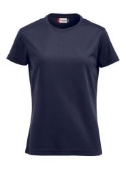 Clique Ice-T Women T-shirt z oddychającego poliestru. Niebieskie t-shirty damskie CLIQUE, xl, bez wzorów, z materiału, sportowe, bez kołnierzyka. Za 113.73 zł.
