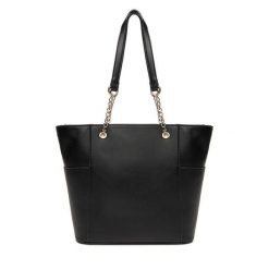 Torebka JENNY. Czarne torebki do ręki damskie Jenny, bez wzorów, klasyczne, bez dodatków. Za 149.99 zł.