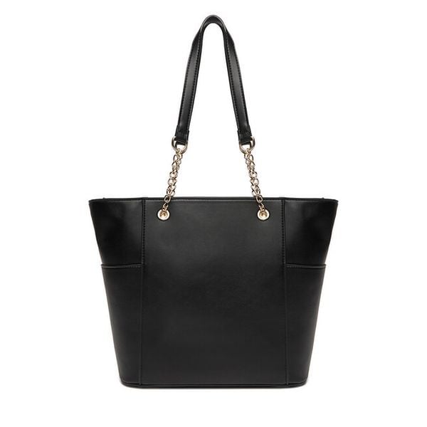 Torebka JENNY. Czarne torebki do ręki damskie Jenny, bez wzorów, klasyczne, bez dodatków. Za 149.99 zł.