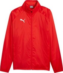 Kurtka męska Puma Kurtka męska Team Goal All Weather czerwona 659038 01 XL. Czerwone kurtki męskie Puma, m, bez wzorów, bez kaptura. Za 452.34 zł.