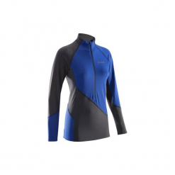 Bluza termiczna damska. Niebieskie bluzy damskie SIMOND, z elastanu. Za 99.99 zł.