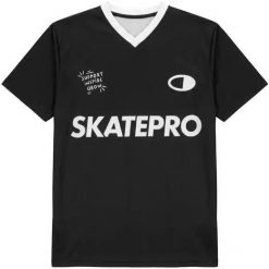 Odzież T-shirts unisex SkatePro Since 96 Active Mens Koszulka - XL. Czarna koszulki sportowe męskie SKATEPRO, m, bez wzorów, bez kołnierzyka, bez ramiączek, do piłki nożnej. Za 141.99 zł.