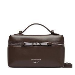 Torebka Emporio Armani. Brązowe torebki do ręki damskie Emporio Armani, bez wzorów, klasyczne, bez dodatków. Za 1,404.00 zł.