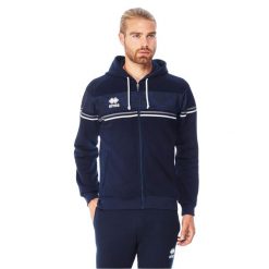 Kurtka Errea dragos. Niebieskie kurtki sportowe męskie ERREA, m, bez wzorów, z bawełny, na fitness i siłownię. W wyprzedaży za 239.85 zł.