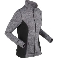 Bluza rozpinana funkcyjna z mikropolaru, wyszczuplająca, długi rękaw bonprix szary melanż. Szare bluzy damskie marki Sinsay, z motywem z bajki. Za 59.99 zł.