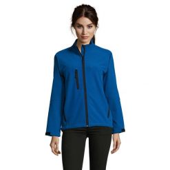 Kurtka Damska Roxy Soft Shell. Niebieskie kurtki sportowe damskie SOL'S, s, bez wzorów, bez kaptura, trekkingowe. Za 217.99 zł.