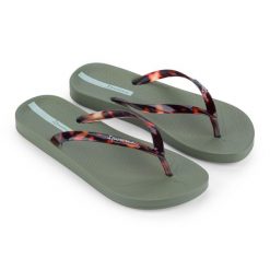 Japonki damskie Ipanema Anat Connect. Zielone klapki damskie Ipanema, bez wzorów. Za 111.90 zł.