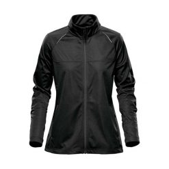 Kurtka Damska Greenwich Soft Shell. Czarne kurtki damskie STORMTECH, m, bez wzorów, bez kaptura. Za 309.99 zł.