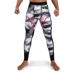Legginsy męskie Venum Electron 3.0 Spats. Szare legginsy sportowe męskie VENUM, m, bez wzorów. Za 199.00 zł.