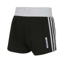 Szorty do boksu treningowego dla kobiet adidas. Czarne szorty sportowe damskie Adidas, bez wzorów, sportowe. Za 147.50 zł.