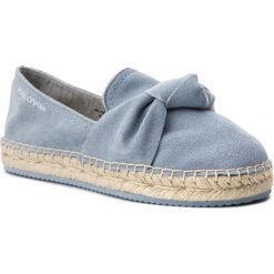 Espadryle MARC O'POLO - 903 15153805 300 Light Blue 810. Niebieskie espadryle damskie Marc O'Polo, bez wzorów, z materiału, bez obcasa, na płaskiej podeszwie, bez zapięcia. W wyprzedaży za 299.00 zł.