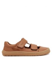 Froddo Sandały Barefoot Sandal G3150266-2 DD Brązowy. Brązowe sandały chłopięce Froddo, ze skóry, bez zapięcia. Za 239.99 zł.