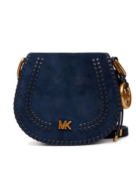 MICHAEL Michael Kors Torebka Josie 30S6AQ5M6O Niebieski. Niebieskie listonoszki damskie MICHAEL Michael Kors, bez wzorów, ze skóry, bez dodatków. Za 1,159.99 zł.