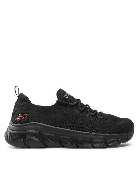 Skechers Sneakersy BOBS SPORT Color Connect 117121/BBK Czarny. Czarne obuwie sportowe damskie Skechers, bez wzorów, z materiału. Za 199.99 zł.