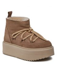 Inuikii Śniegowce Classic Low 75104-105 Beżowy. Brązowe kozaki damskie Inuikii, ze skóry. Za 1,079.00 zł.