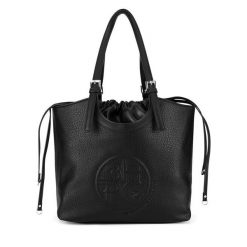 Torebka Beverly Hills Polo Club. Czarne torebki do ręki damskie Beverly Hills Polo Club, bez wzorów, klasyczne, bez dodatków. Za 195.99 zł.