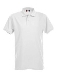 Clique Stretch Premium Polo – Wysokiej jakości rozciągliwa koszulka polo. Białe koszulki polo męskie CLIQUE, m, bez wzorów, bez ramiączek. Za 153.01 zł.