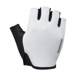 Krótkie rękawice Shimano Airway. Białe rękawiczki męskie Shimano, bez wzorów, sportowe. Za 175.50 zł.