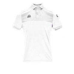Polo Acerbis Harpaston. Białe koszulki polo męskie ACERBIS, m, bez wzorów, bez ramiączek. Za 151.50 zł.