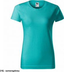 MALFINI Basic 134 - ADLER - Koszulka damska, 160 g/m - szmaragdowy XL. Zielone t-shirty damskie Malfini, m, bez wzorów, bez kołnierzyka. Za 22.14 zł.