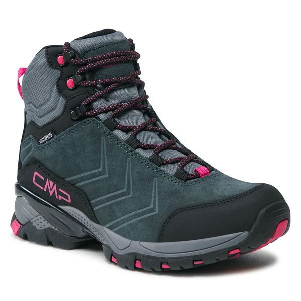 Trekkingi CMP. Szare kozaki damskie CMP, bez wzorów, trekkingowe. Za 349.99 zł.