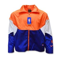 Damska Kurtka wiatrówka Nike Performance NBA New York Knicks. Czarne kurtki damskie Nike, bez wzorów, bez kaptura. Za 225.00 zł.