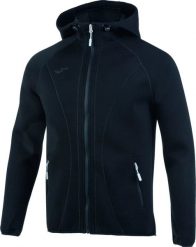 Joma Joma Basilea Softshell Hoodie 101028-100 Czarne L. Czarne bluzy męskie Joma, l, bez wzorów, z softshellu, bez kaptura. Za 133.81 zł.