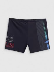 4F Kąpielówki męskie - czarne XXL. Czarne kąpielówki męskie 4f, m, bez wzorów, na fitness i siłownię. Za 69.99 zł.