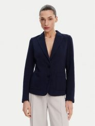 Olsen Marynarka 15001367 Granatowy Regular Fit. Niebieskie żakiety damskie Olsen, bez wzorów, z syntetyku. Za 509.99 zł.
