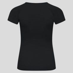 Koszulka damska Odlo BL TOP crew neck s/s PERFORMANCE X-LIGHT. Czarne koszulki sportowe damskie Odlo, m, bez wzorów, sportowe, bez kołnierzyka. Za 249.99 zł.