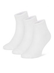 Sprandi Skarpety krótkie 0UB-004-AW24 (3-PACK) Biały. Białe skarpety damskie Sprandi, bez wzorów, z bawełny. Za 24.99 zł.