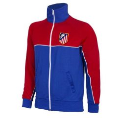 Koszulka retro piłkarska dla dorosłych - Atletico de Madrid Color Block - Czarna. Niebieskie koszulki sportowe męskie COPA FOOTBALL, bez wzorów, bez kołnierzyka, bez ramiączek, do piłki nożnej. Za 384.68 zł.