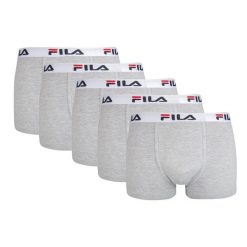 Pack 5 Boxer Shorts Fila Fu5016/5 400 Gray. Szare bokserki męskie Fila, l, bez wzorów. Za 234.00 zł.