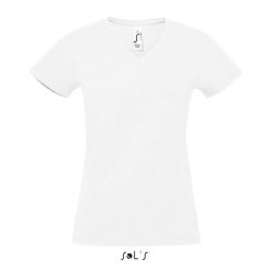 Koszulka damska Sol's Imperial V. Białe koszulki sportowe damskie SOL'S, s, bez wzorów, bez kołnierzyka, bez ramiączek. Za 107.00 zł.