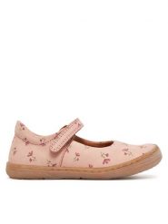 Froddo Baleriny Mary F G3140182-12 M Różowy. Czerwone baleriny dziewczęce Froddo, bez wzorów, ze skóry, bez zapięcia. Za 229.99 zł.